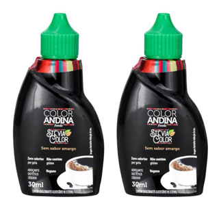 Adoçante stevia líquido Color Andina 30ml – 100% Natural – 2 potes – em Oferta na Shopee