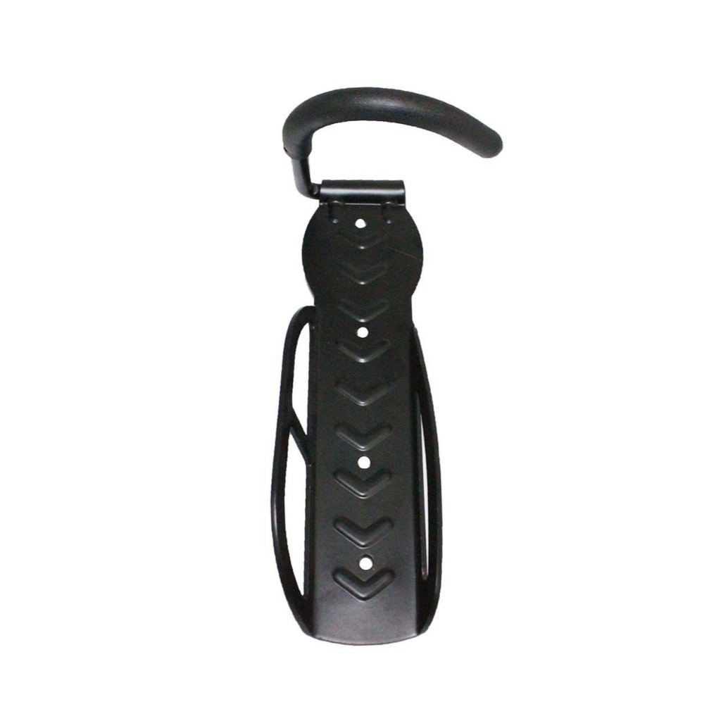 SUPORTE BICICLETA DE PAREDE VERTICAL P/1 BICICLETA AÇO PRETO