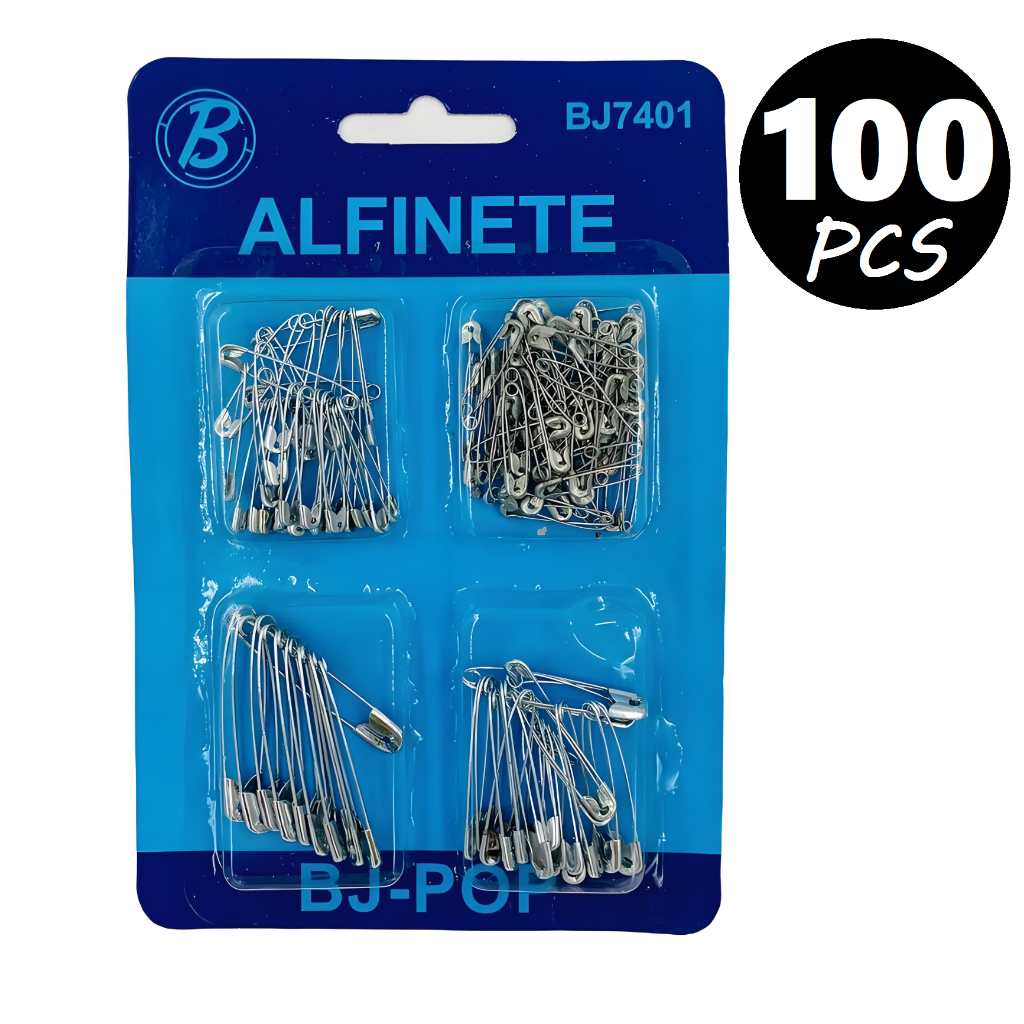 Kit Alfinete De Segurança Sortidos C/ 100Unidades