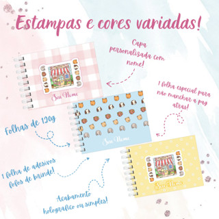 Livro de Colorir Bobbie Goods 120G - Capa Dura - Vários Modelos