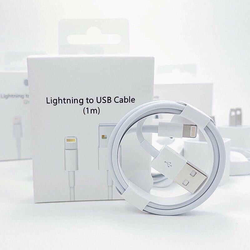 Cabo de Lighting USB de Carregamento Rápido/Dados de 1m/2m para iPhone em Oferta na Shopee
