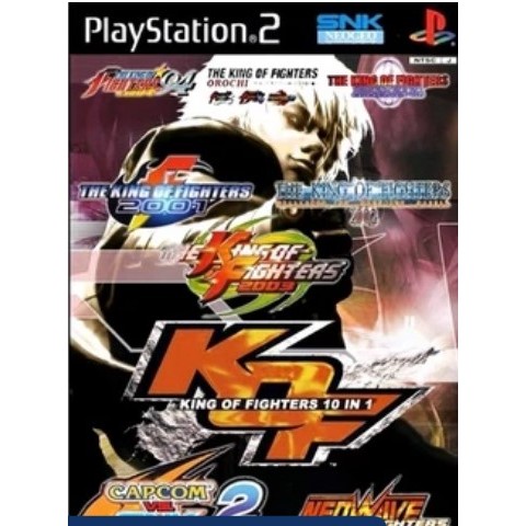 The King of Fighters 10 jogos em 1 playstation 2