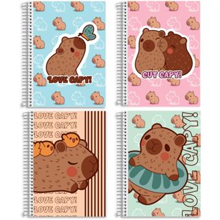 Kit Adesivos para Personalizar a frente do caderno Capivara 12 Capas em Oferta na Shopee
