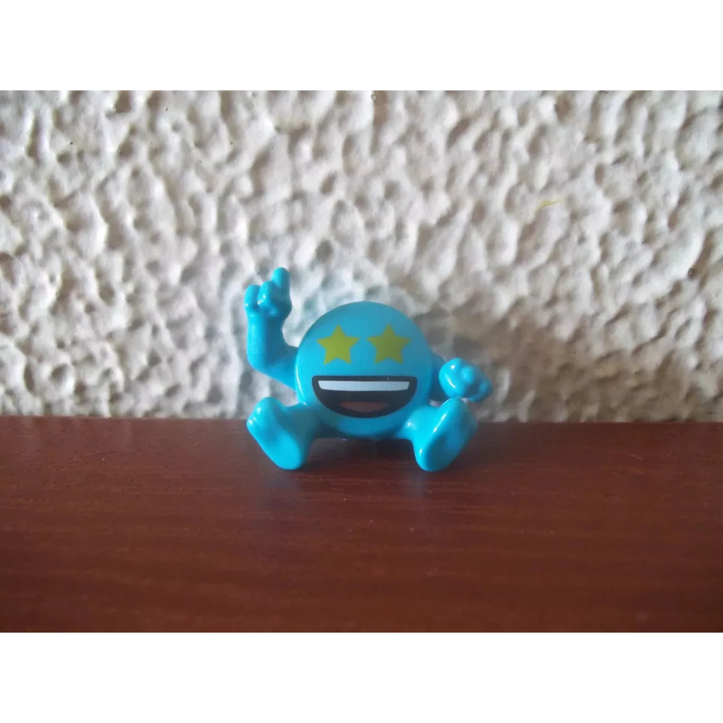 Miniatura Kinder Joy - Emoji Azul Claro - Emojoy 2020 - tipo Kinder Ovo