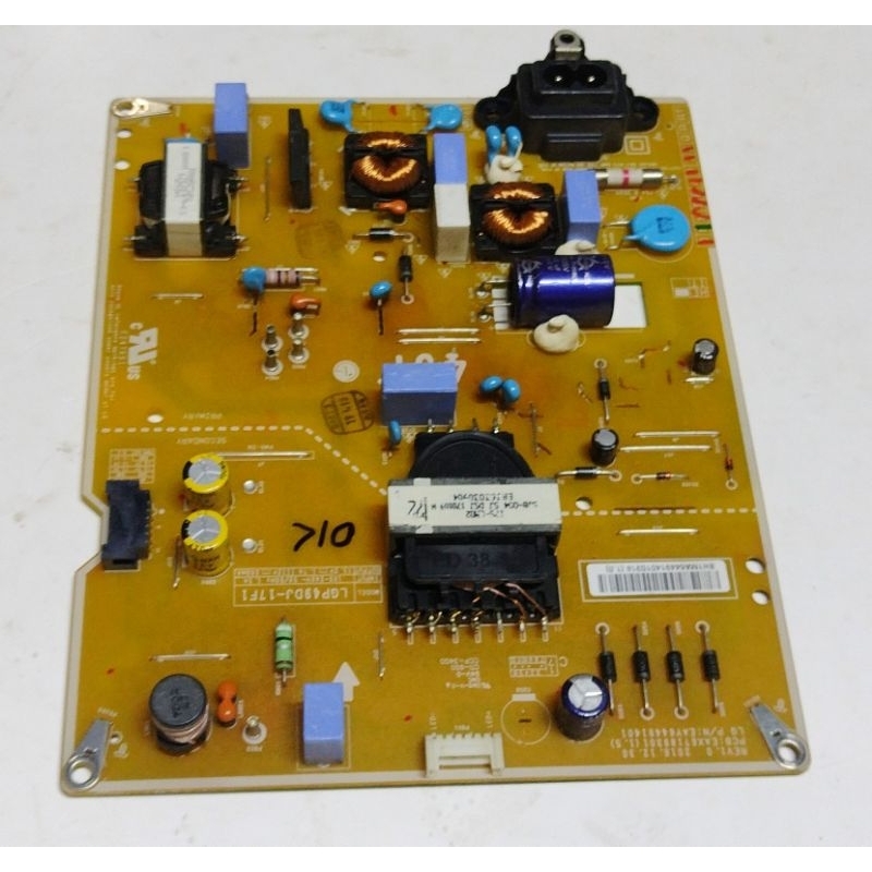 placa fonte tv LG 49lj5500 / 49lj5700 / 49lj5550 /   eax67189301 ( 1.5 )