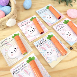 24/50/100 Unid Cartões para Páscoa com Adesivo de Cenoura em Oferta na Shopee