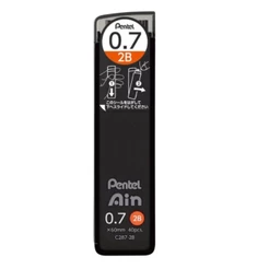 Pentel -grafite Ain 0,7mm 2b - Tubo Com 40 Grafites