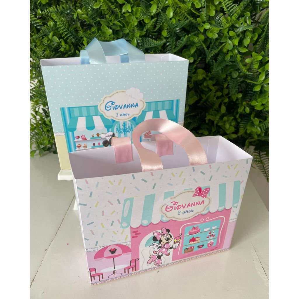 Sacolinha Surpresa Personalizada Mickey Confeiteiro | Lembrancinhas | Festa Aniversário | Lancheirinha