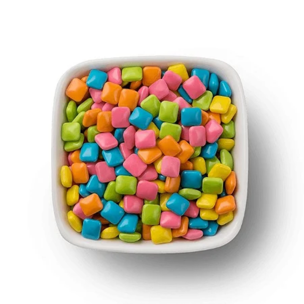 Chicletes Mini Xclé Tutti-Frutti Docile  250g