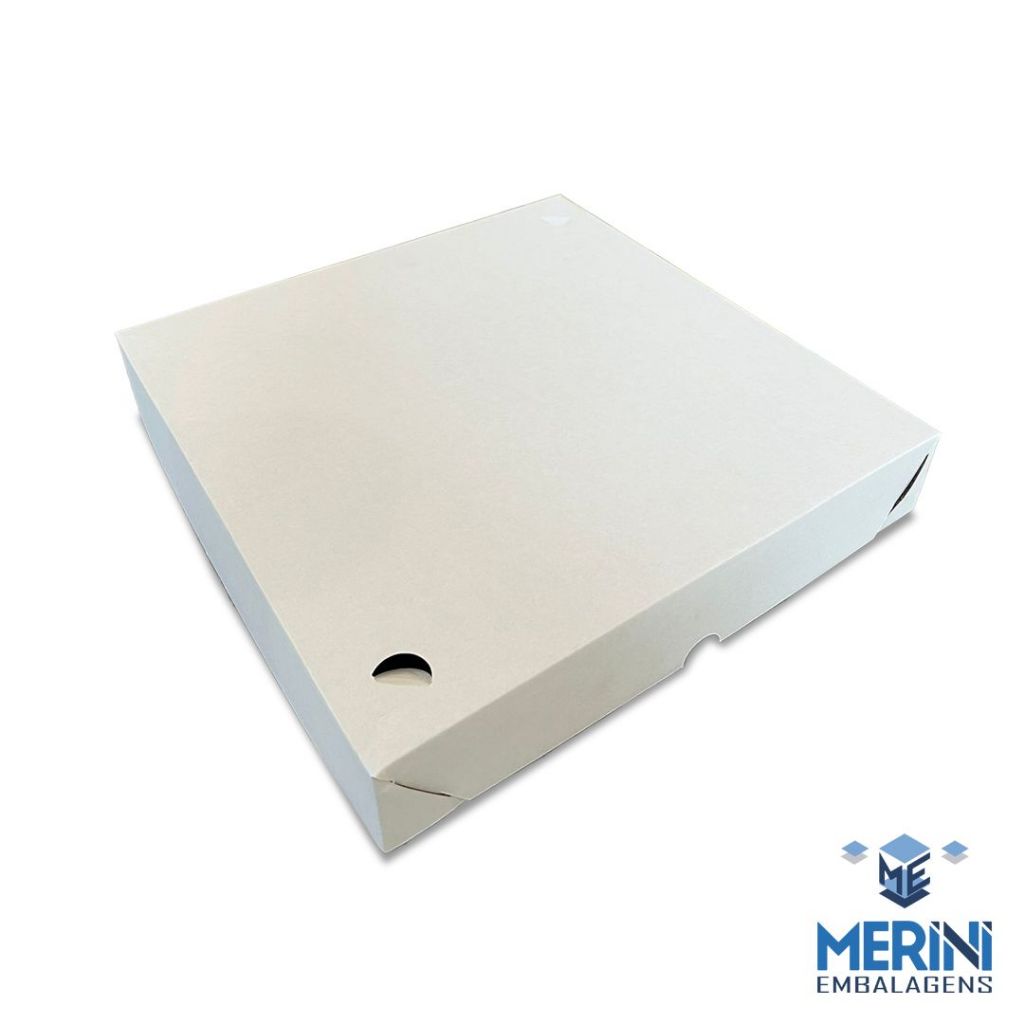 CAIXA TRANSPORTE 100 DOCES 38X38X5 CM - 10 UNI