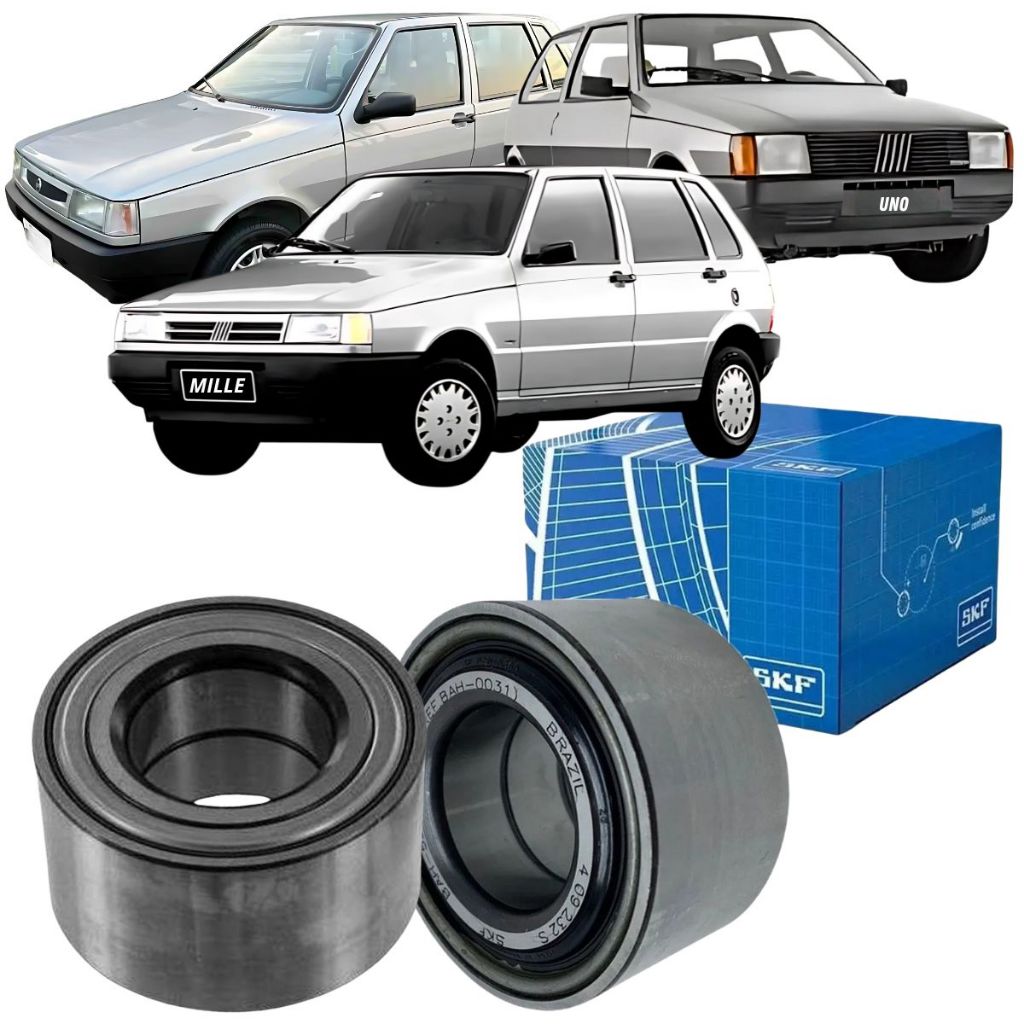 Par Rolamentos Roda Dianteira - Fiat Uno Sem Abs - SKF em Oferta na Shopee