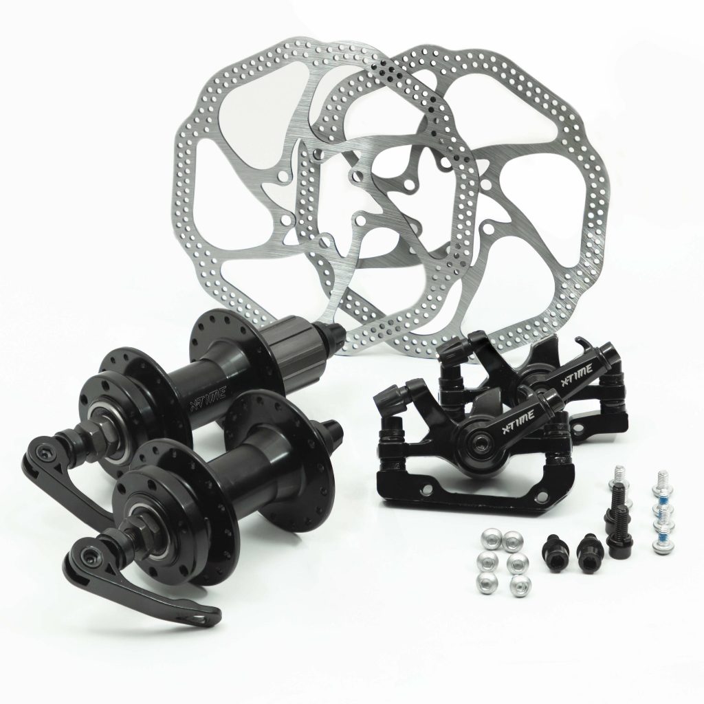 Conjunto De Freio Disco E Cubo Dianteiro/traseiro Xtime 36f ou 32f