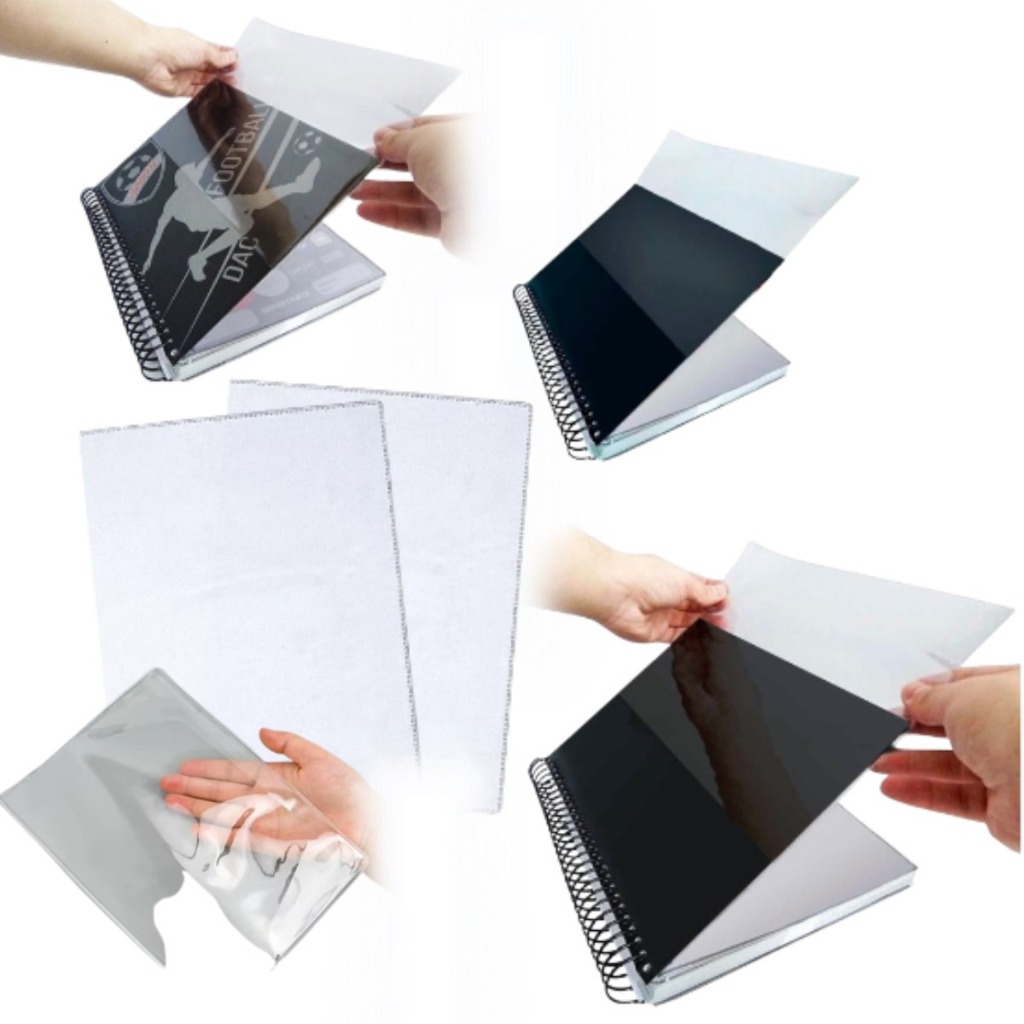 CAPA PRONTA PLASTICA  ENCAPAR  CADERNO DE ARAME CAPA DURA 96 FOLHA SOLTA em Oferta na Shopee