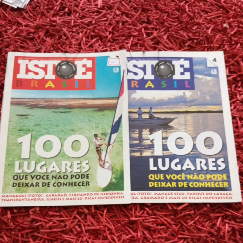 Revista IstoÉ Brasil 100 lugares que você não pode deixar de conhecer (4r)