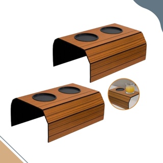 Kit 2 Bandejas Esteiras Suporte Para Sofá Porta Copos em Oferta na Shopee