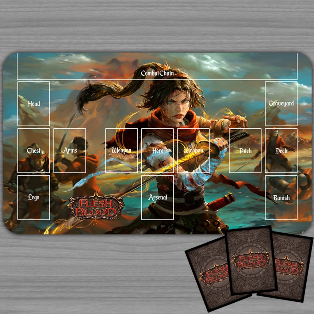 PLAYMAT FLESH AND BLOOD TCG - SCAR FOR A SCAR IRA