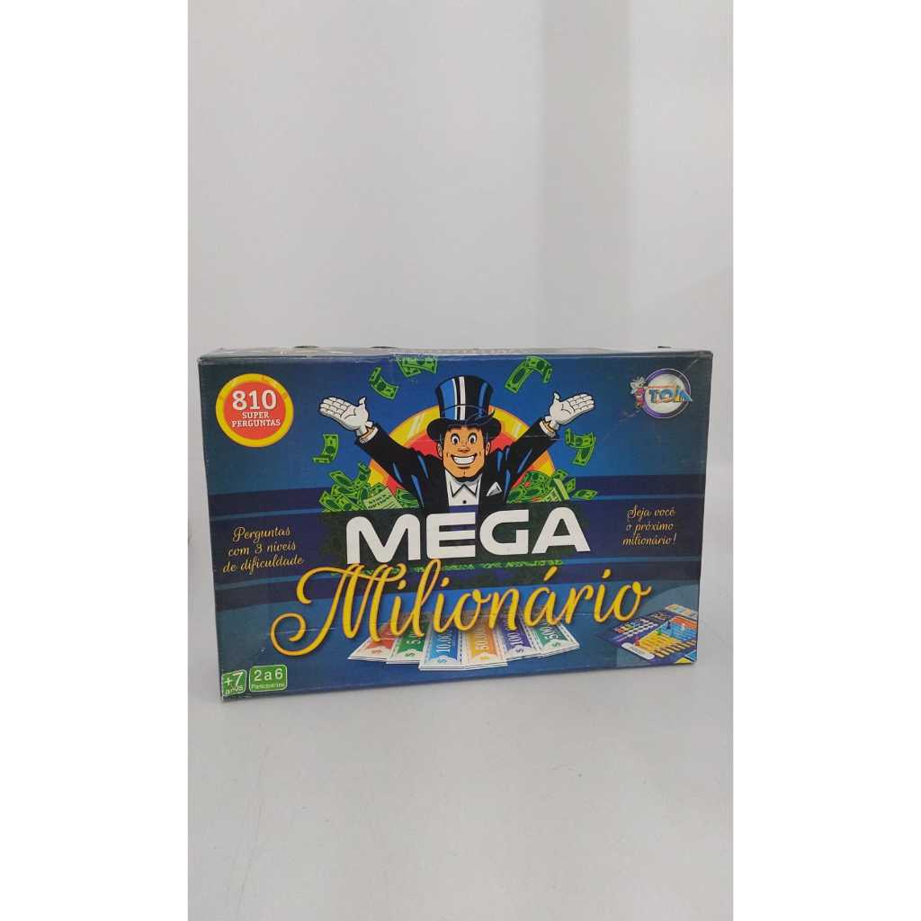 Jogo Mega Milionário - Perguntas e Respostas