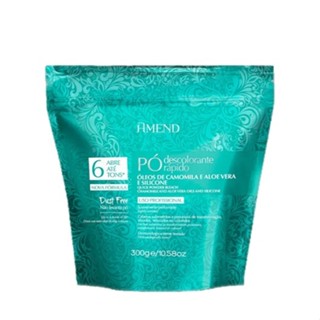 Amend Pó Descolorante Óleos de Camomila e Aloe Vera e Silicone - 300g em Oferta na Shopee