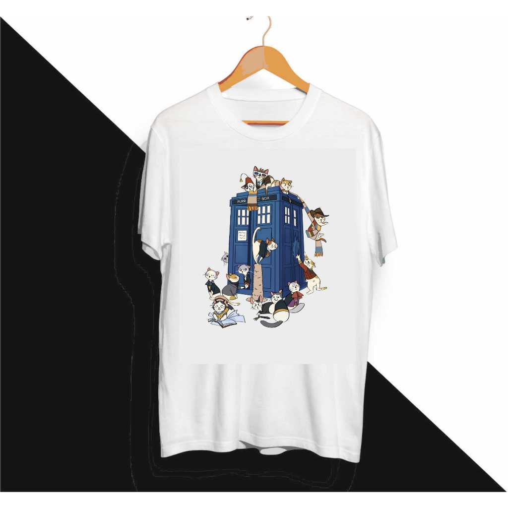 Camiseta Doctor Cat Doctor Who Cats