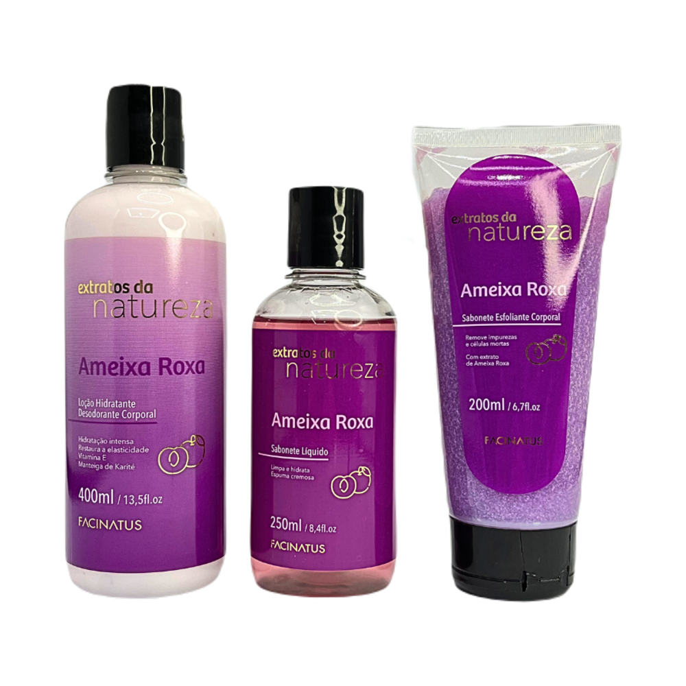Kit Ameixa Roxa - Facinatus Cosméticos