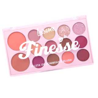 Paleta De Sombra e Blush Finesse Luisance em Oferta na Shopee
