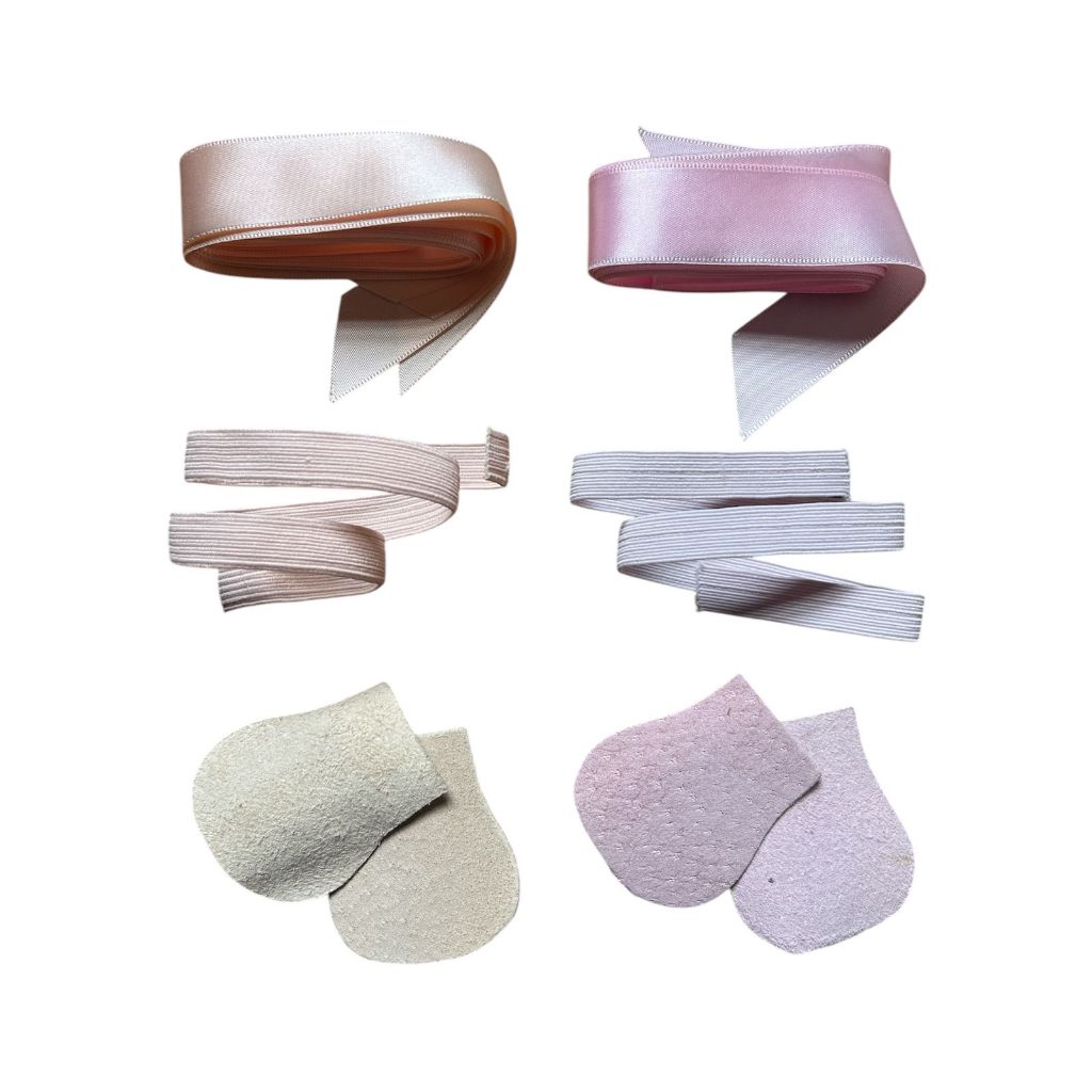 Kit Fita Elastico Biqueira P/ Sapatilha Ponta Ac06 Só Dança em Oferta na Shopee