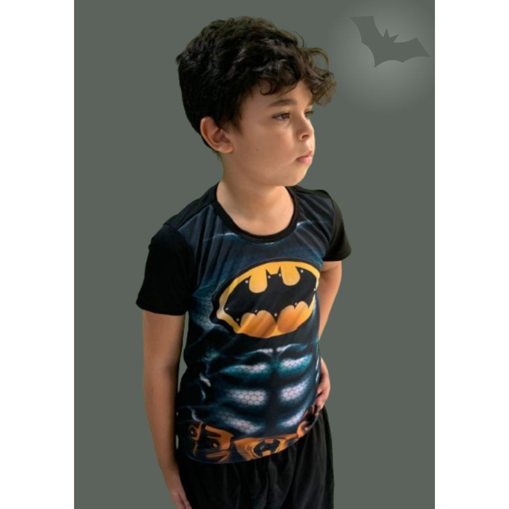 CONJUNTO FANTASIA HERÓI BATMAN INFANTIL ADULTO PARA MENINOS FESTA E CARNAVAL CAVALEIRO DAS TREVAS