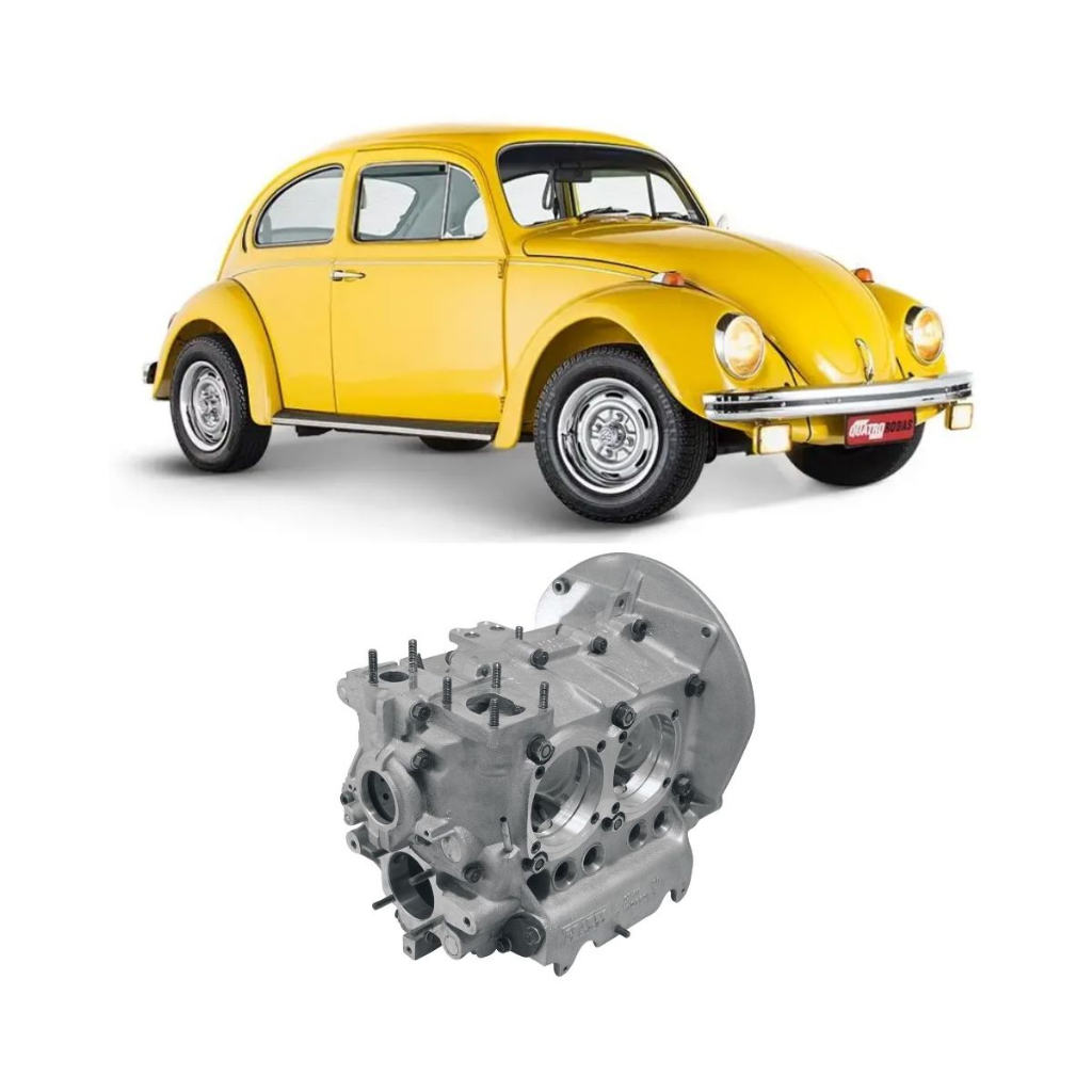 Carcaça Bloco  Motor Vw Ar Fusca/ Kombi/ Brasília Autolinea