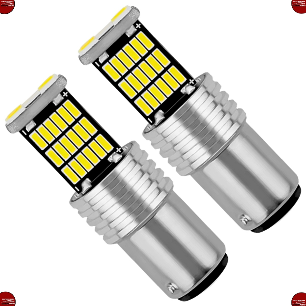 Lampada 1034 45 Led Smd 2 Polos Cambus 6000K 12V 1 Par