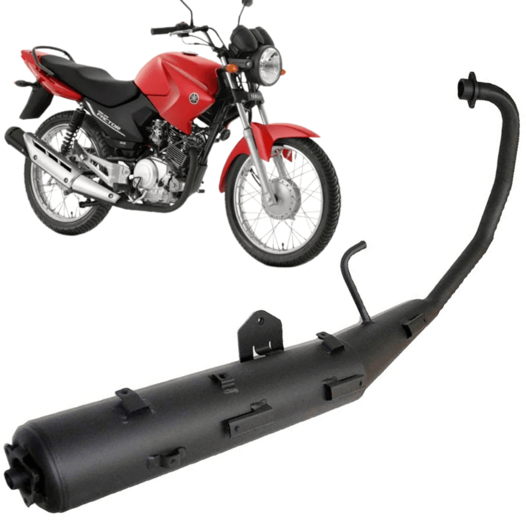 ESCAPAMENTO ESCAPE YBR 125 FACTOR 2009 2010 2011 MODELO ORIGINAL em Oferta na Shopee