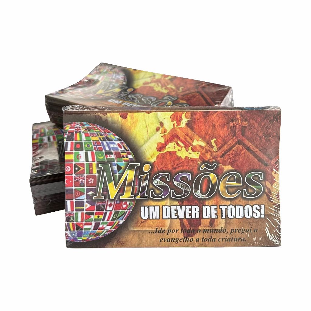 Envelope Para Missões / Dízimos E Ofertas - Tema Missões