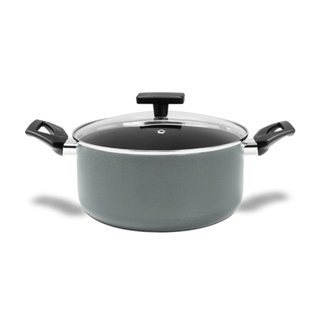 Caçarola com Tampa Brinox Ceramic Life Preserve 20cm 2,7 Litros Cinza em Oferta na Shopee