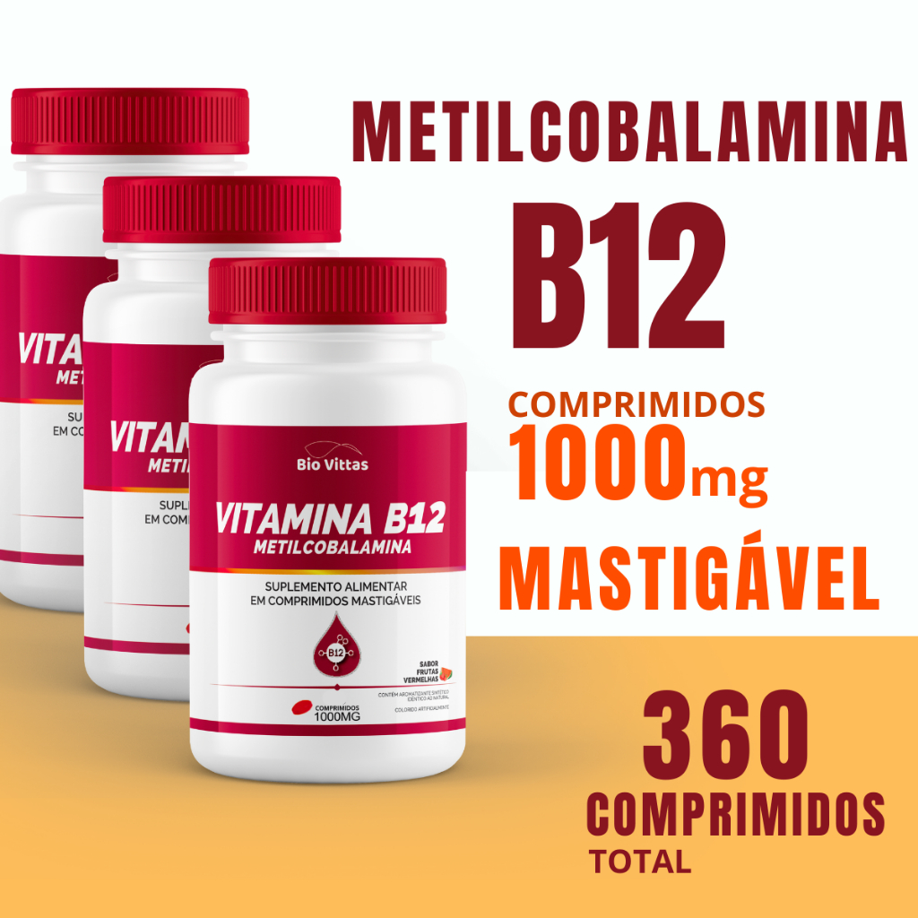 Vitamina B12 Comprimidos Mastigáveis: Onde Comprar | BuscaProdutos