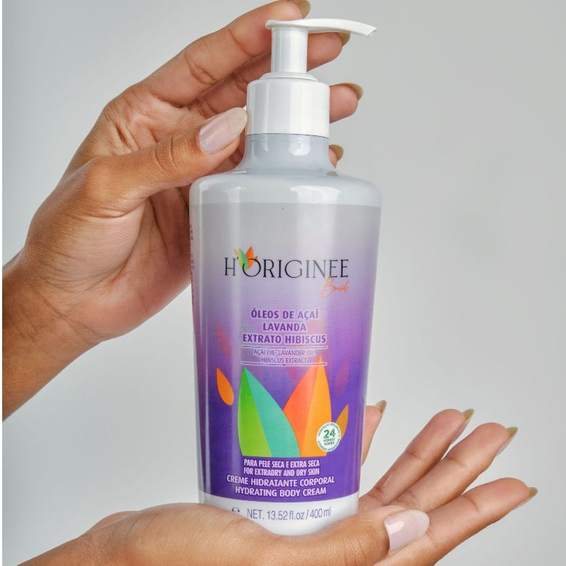 Hidratante Corporal Perfumado de Óleo de Açaí 400ML H'ORIGINÉE BRASIL Produtos Naturais