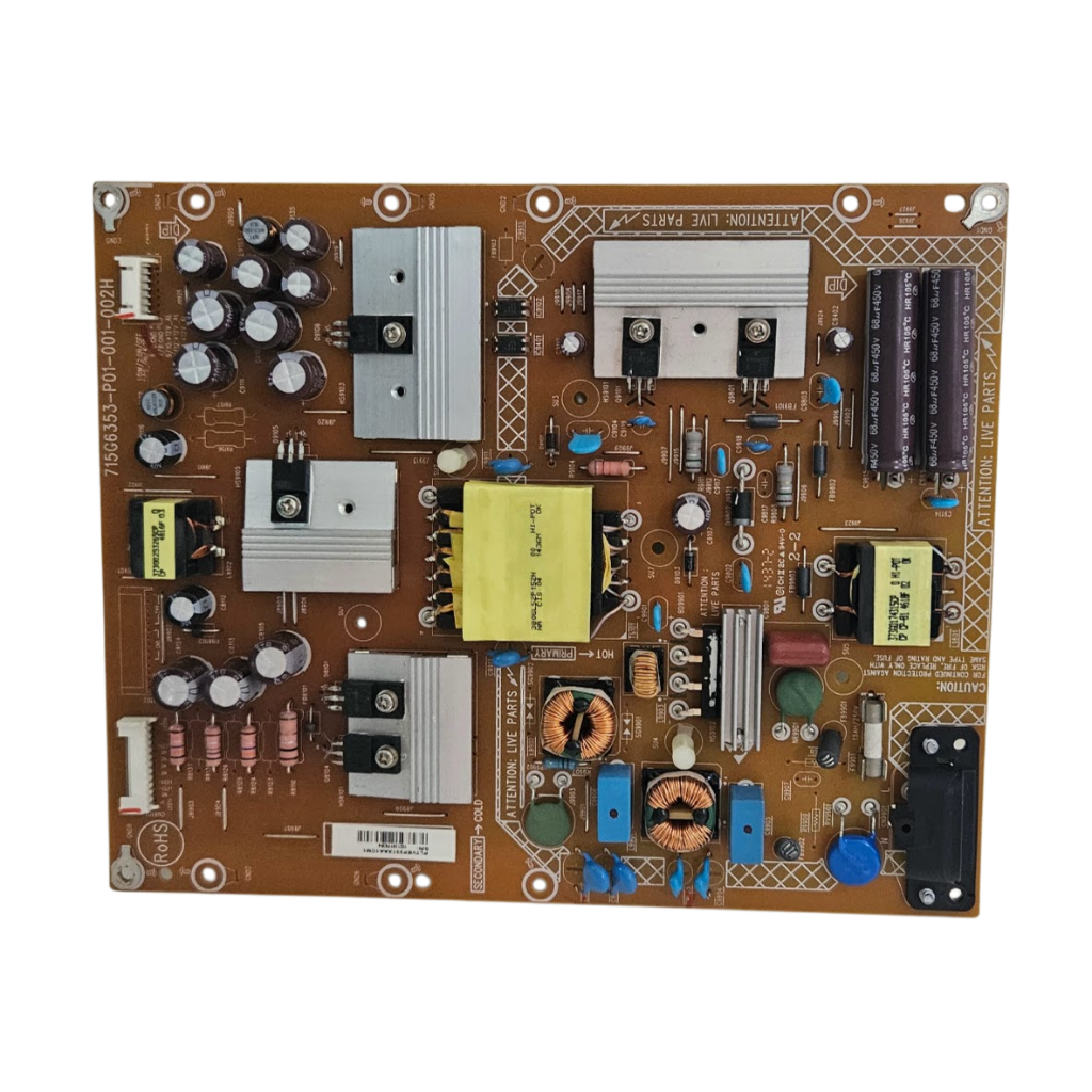 Placa da Fonte para TV Philips 40PFG5109/78 715G6353-P01-001-002H