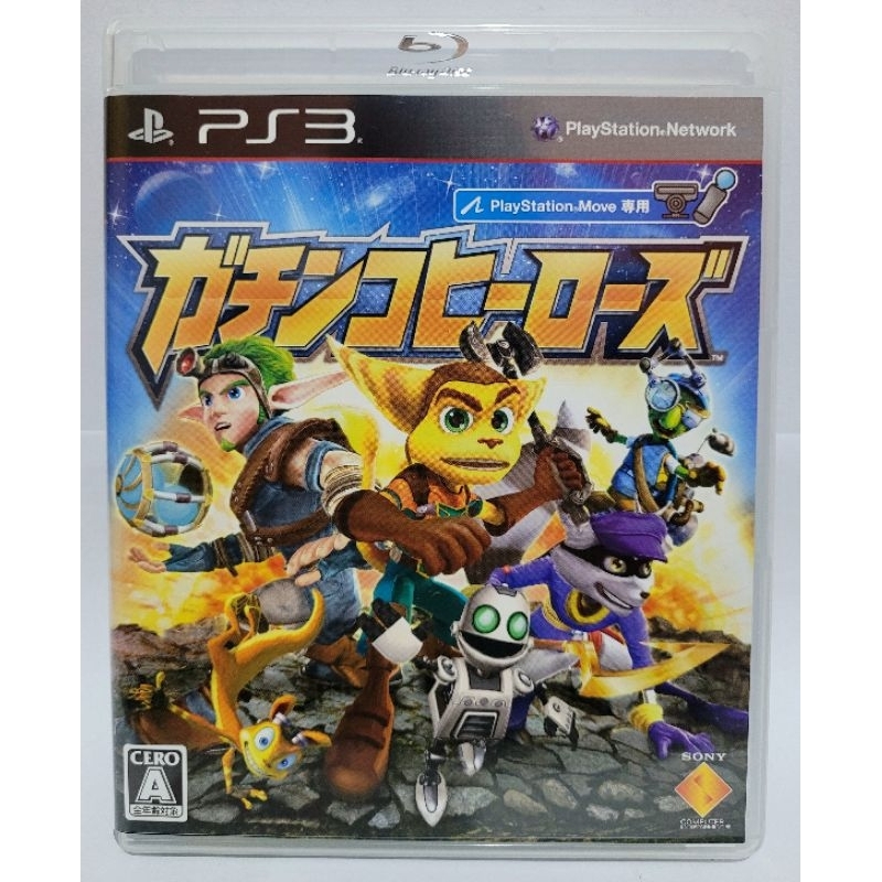 Playstation Move Heroes, jogo original Japonês para ps3 mídia física