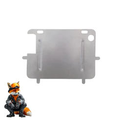 SUPORTE DE PLACA DE ACO UNIVERSAL - PADRAO ANTIGO 135 X 185 MM