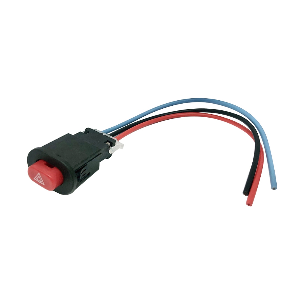 Interruptor Pisca Alerta Universal Para Adaptação Motos