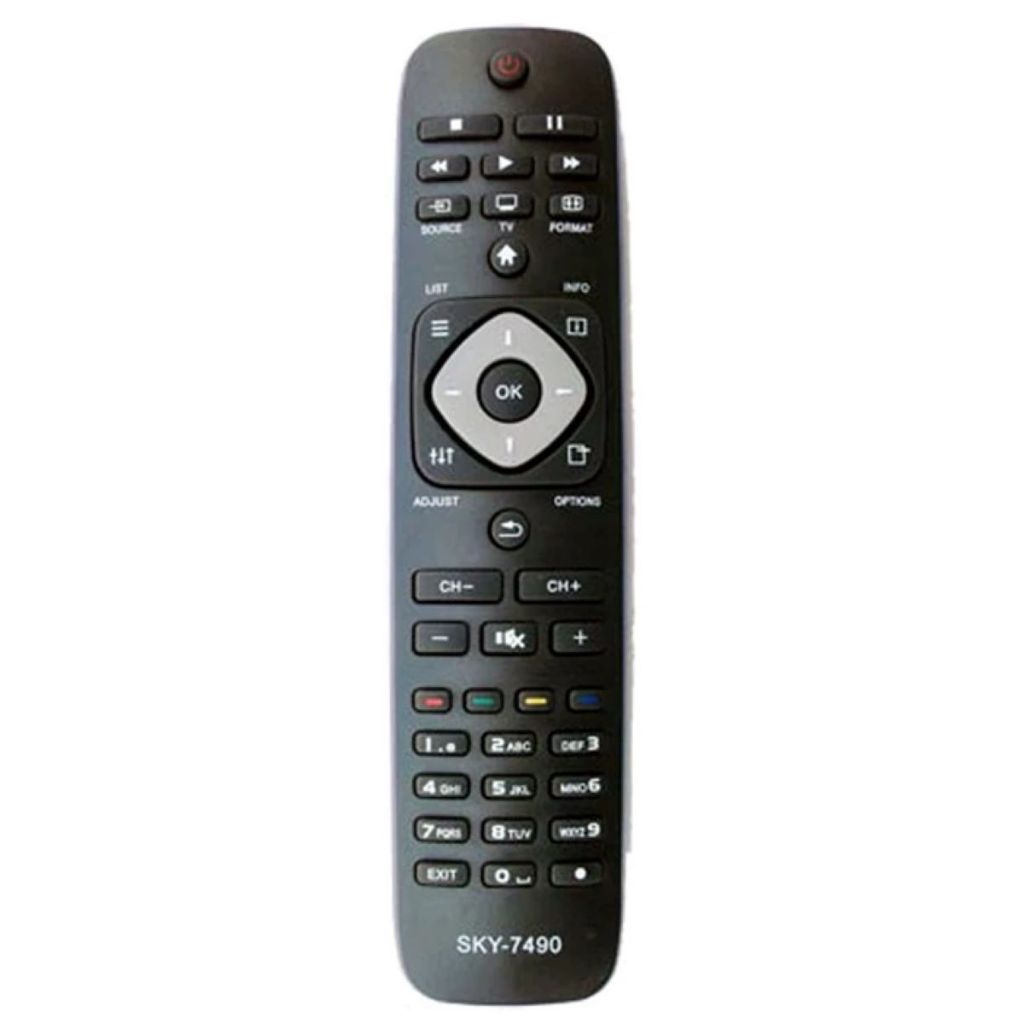 Controle Remoto Para Tv Philips Lcd Led Rc2954101 Sky-7490