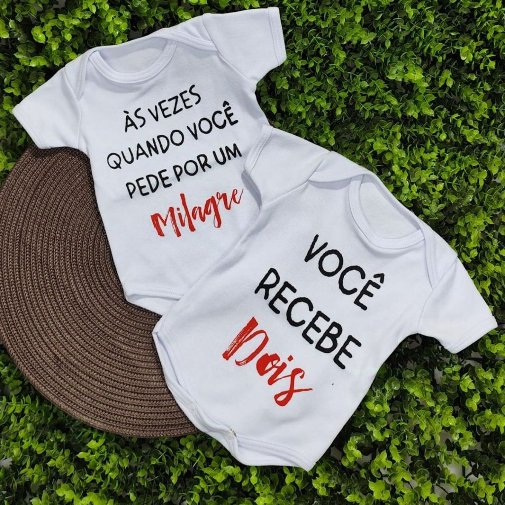 Body Bebê Gemeos: Onde Comprar | BuscaProdutos