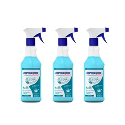 3 Unidades Limpador Multissuperfícies Coperalcool Bacfree Segredos Natureza 500ml Frescor das Águas