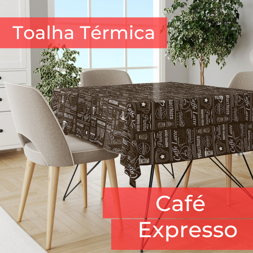 Kit 10 20 e 30 Toalhas de Mesa Térmica Impermeável Grossa 4 Lugares Qualidade Cozinha Restaurante