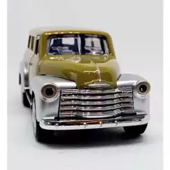 Miniatura Chevrolet Suburban 1950 1:36 metal Diecast colecionável