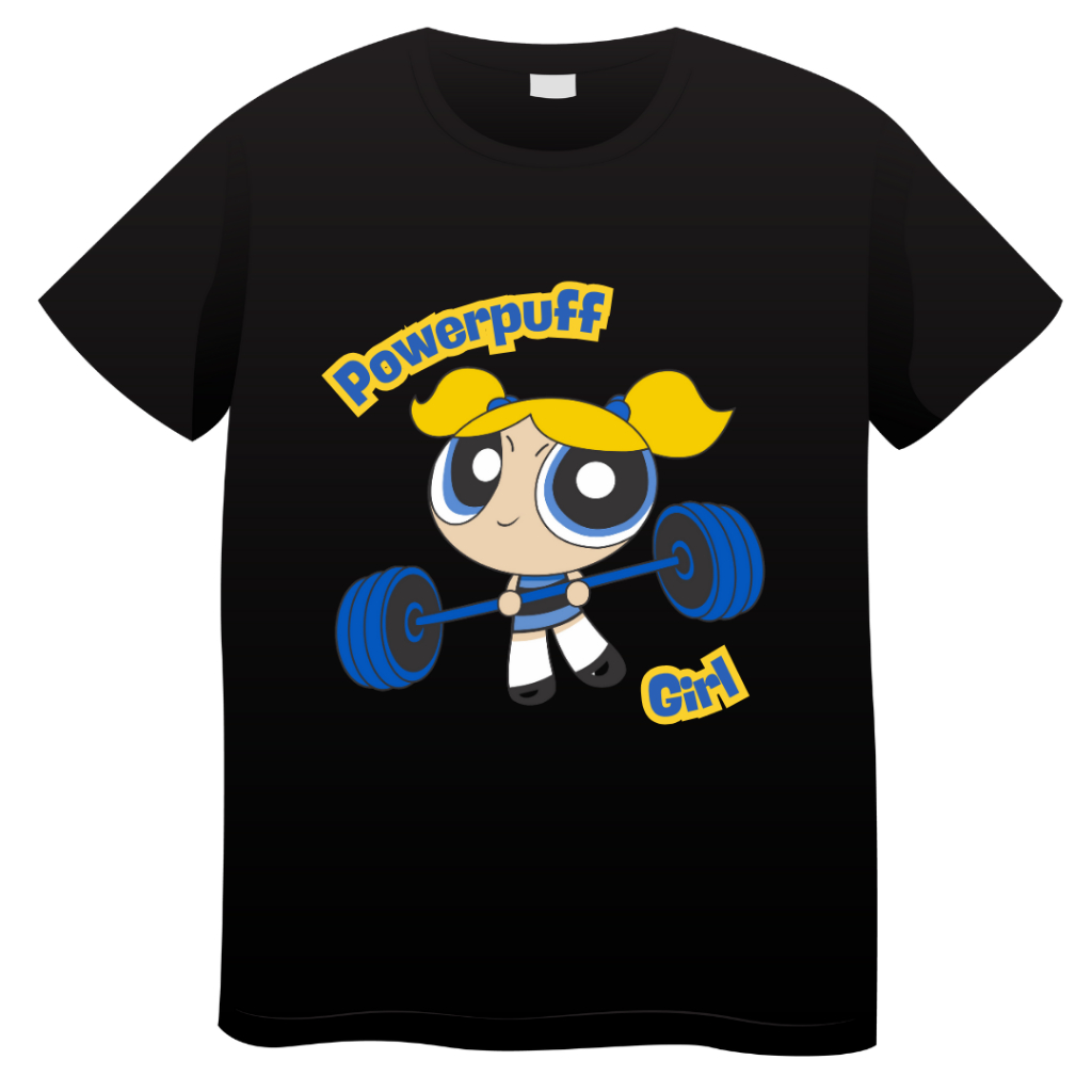 Camiseta Unissex Algodão Superpoderosa Lindinha Academia Fitness Adulto Plus Size