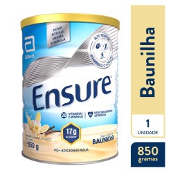 ensure lata 850g sabor baunilha em Oferta na Shopee