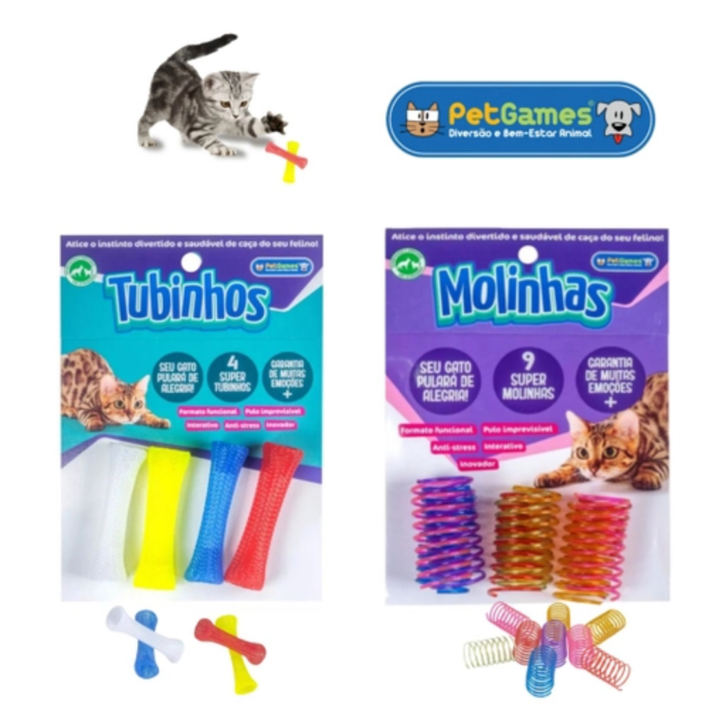 Brinquedo para Gatos Tubinhos Pet Games: Onde Comprar | BuscaProdutos