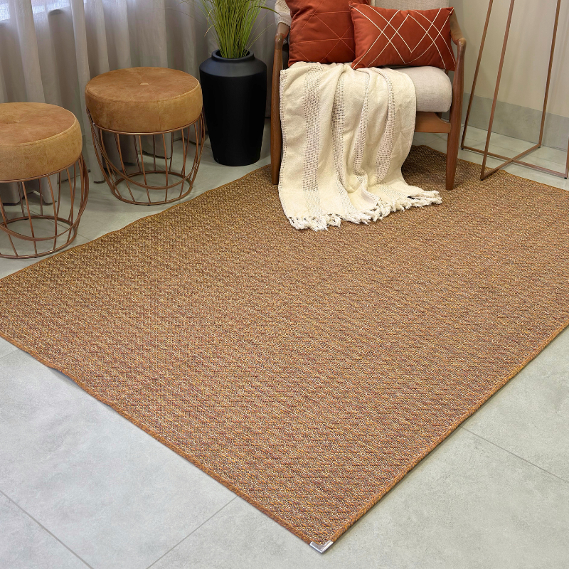 Tapete de Sala 200x250 Luxo Sisal Melhor Preço Antiderrapante