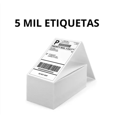 5.000 Etiquetas Termica 10x15 Serrilha E Commerce em Oferta na Shopee