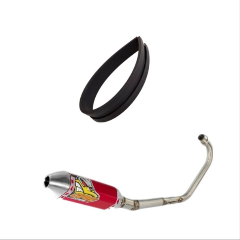 borracha da cinta escapamento grs em Oferta na Shopee
