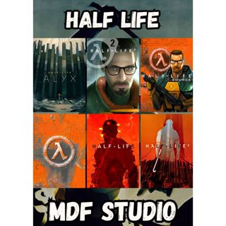 Placas Quadros Decorativos - Posters EM MDF Exclusivos de Half-Life | Clássico da Ficção Científica! em Oferta na Shopee